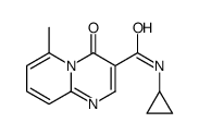 N-cyclopropyl-2-methyl-10-oxo-1,7-diazabicyclo[4.4.0]deca-2,4,6,8-tetr aene-9-carboxamide结构式