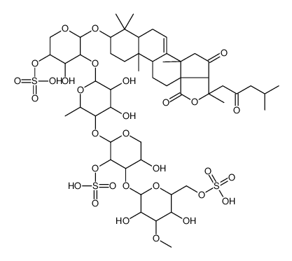 Cucumechinoside E Structure