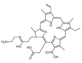 chlorin e6 monoethylenediamine monoamide Structure