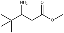 Methyl 3-amino-4,4-dimethylpentanoate Structure