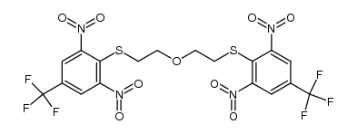 3-Oxa-1,5-bis(2',6'-dinitro-4'-trifluoromethylphenzothia)pentane结构式
