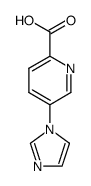 5-(1H-imidazol-1-yl)picolinic acid结构式