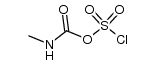 chlorosulfonyl methylcarbamate Structure
