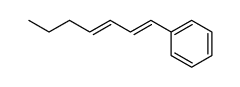 (1E)-1-phenyl-1,3-heptadiene结构式