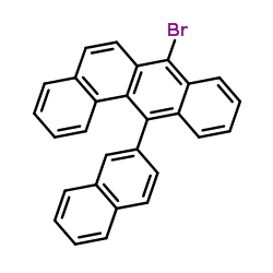 7-Bromo-12-(2-naphthyl)tetraphene Structure
