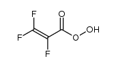 2,3,3-trifluoroprop-2-eneperoxoic acid结构式