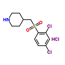 4-(2,4-Dichloro-benzenesulfonylmethyl)-piperidine hydrochloride picture