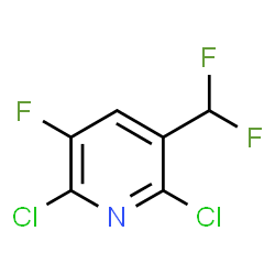 2,6-Dichloro-3-(difluoromethyl)-5-fluoro-pyridine picture