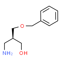 (R)-3-amino-2-((benzyloxy)methyl)propan-1-ol结构式