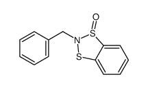 N-Benzyl-1,3,2-benzodithiazole S-oxide结构式