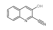 3-hydroxyquinoline-2-carbonitrile Structure