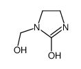 1-(hydroxymethyl)-imidazolidin-2-one structure