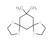 1,4,8,11-Tetrathiadispiro[4.1.4.3]tetradecane, 13,13-dimethyl- Structure