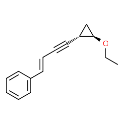 Benzene, [(1E)-4-[(1R,2S)-2-ethoxycyclopropyl]-1-buten-3-ynyl]-, rel- (9CI) picture