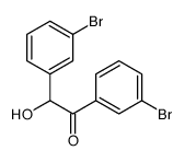 Ethanone, 1,2-bis(3-bromophenyl)-2-hydroxy- Structure