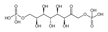 D-glycero-D-altro-octulose 1,8-bisphosphate structure