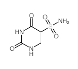 5-Pyrimidinesulfonamide,1,2,3,4-tetrahydro-2,4-dioxo-结构式