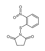 1-(2-nitrophenylthio)-2,5-pyrrolidinedione结构式
