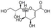 2,6-脱水-3-脱氧-D-甘油-D-半乳-壬-2-烯酸结构式