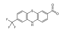 7-nitro-2-(trifluoromethyl)-10H-phenothiazine Structure