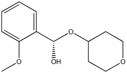 (S)-2-(2-Methoxyphenyl)-2-((tetrahydro-2H-pyran-4-yl)oxy)ethanol Structure