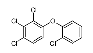 1,2,3-trichloro-4-(2-chlorophenoxy)benzene Structure