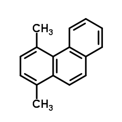 1,4-Dimethylphenanthrene Structure