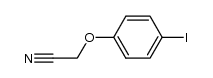 (4-Iodo-phenoxy)-acetonitrile结构式