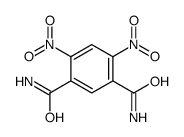 4,6-dinitrobenzene-1,3-dicarboxamide结构式