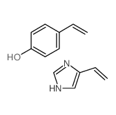 4-ethenyl-3H-imidazole; 4-ethenylphenol结构式