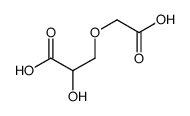 3-(carboxymethoxy)-2-hydroxypropanoic acid Structure