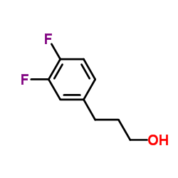3-(3,4-Difluorophenyl)-1-propanol Structure