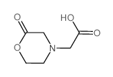 4-Morpholineaceticacid,2-oxo-(9CI) picture