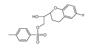 (1’R,2R)-2-(2’-Tosyl-1’,2’-dihydroxyethyl)-6-fluorochromane structure