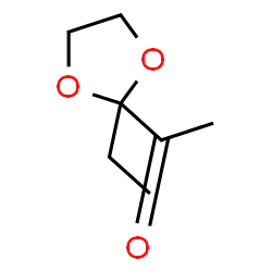 Ethanone, 1-(2-ethyl-1,3-dioxolan-2-yl)- (9CI) Structure