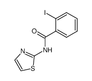 2-iodo-N-(thiazol-2-yl)benzamide Structure