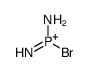 amino-bromo-iminophosphanium Structure