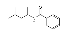 N-(4-methylpentan-2-yl)benzamide Structure