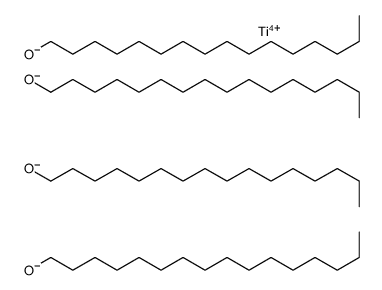 titanium(4+) hexadecan-1-olate结构式