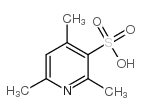 2,4,6-Trimethylpyridine-3-sulfonic acid结构式