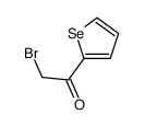 2-bromo-1-selenophen-2-ylethanone Structure