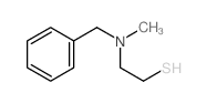2-(benzyl-methyl-amino)ethanethiol结构式