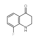 8-FLUORO-2,3-DIHYDROQUINOLIN-4-ONE Structure