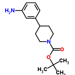 tert-Butyl 4-(3-aminophenyl)piperidine-1-carboxylate picture