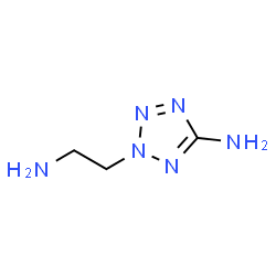 2H-Tetrazole-2-ethanamine,5-amino-(9CI) Structure