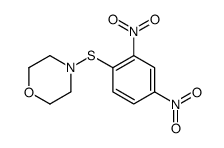 4-(2,4-dinitrophenyl)sulfanylmorpholine结构式