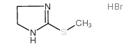 2-(甲基硫代)-4,5-二氢-1H-咪唑氢溴酸结构式