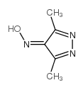 4H-Pyrazol-4-one,3,5-dimethyl-,oxime(9CI)结构式