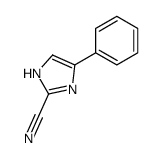 5-phenyl-1H-imidazole-2-carbonitrile Structure