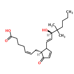 16,16-dimethyl Prostaglandin A2 structure